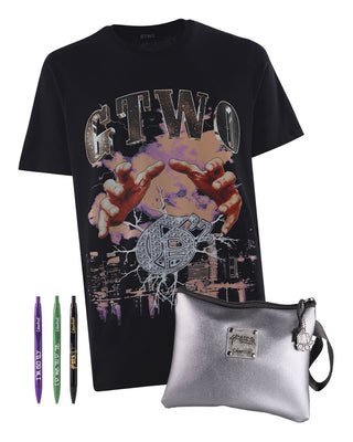 T-shirt G18 + Pochette Beat Geolier + Set Penne OMAGGIO